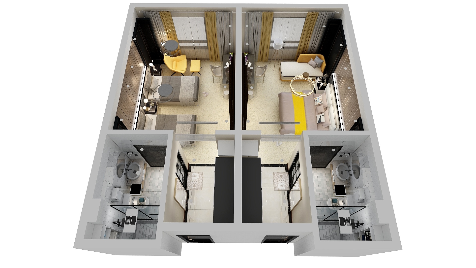 轻流-房间标双标单-装修设计方案