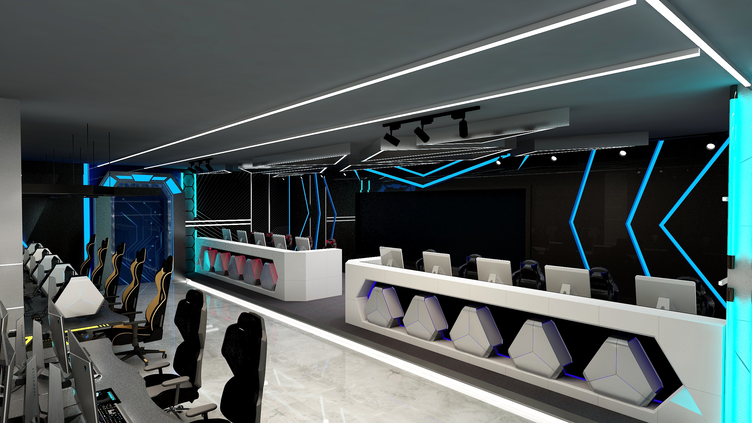 云乔酱-电竞馆报建方案-装修设计方案