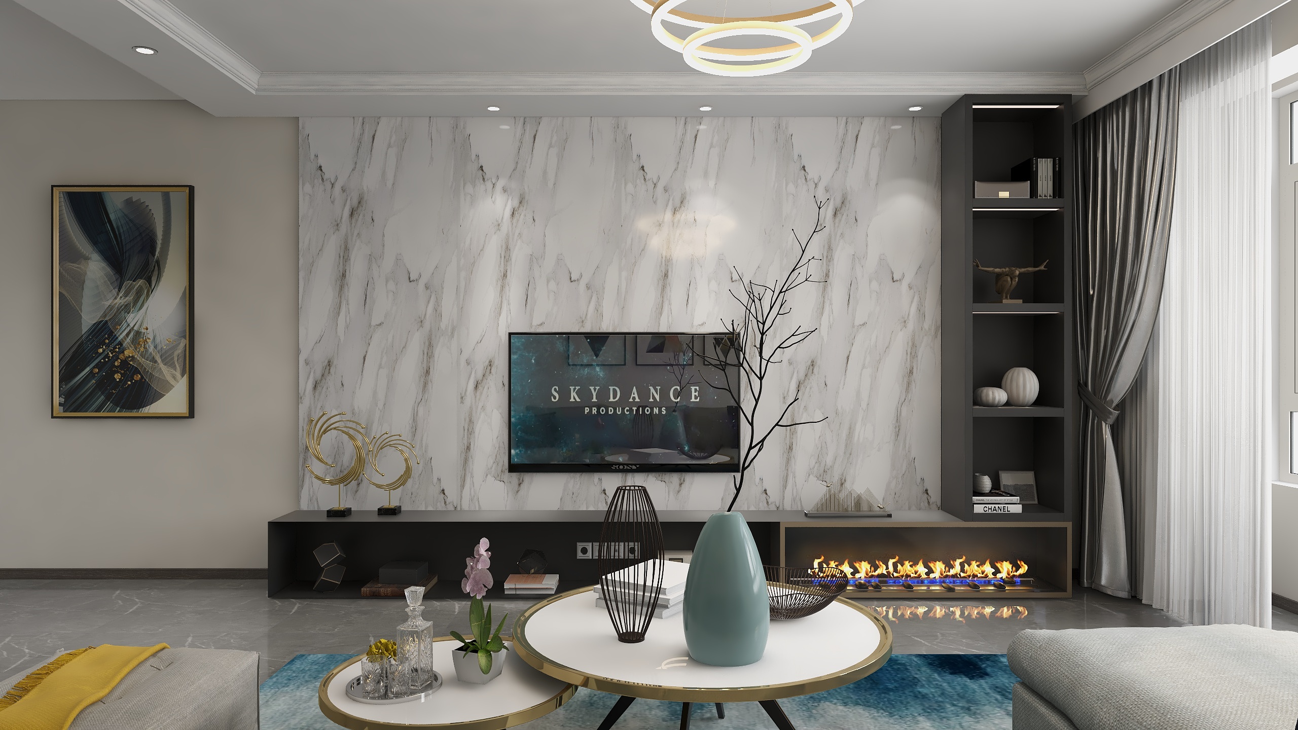 红星闪闪大橙子-兴建广场2#-龚阿姨-装修设计方案