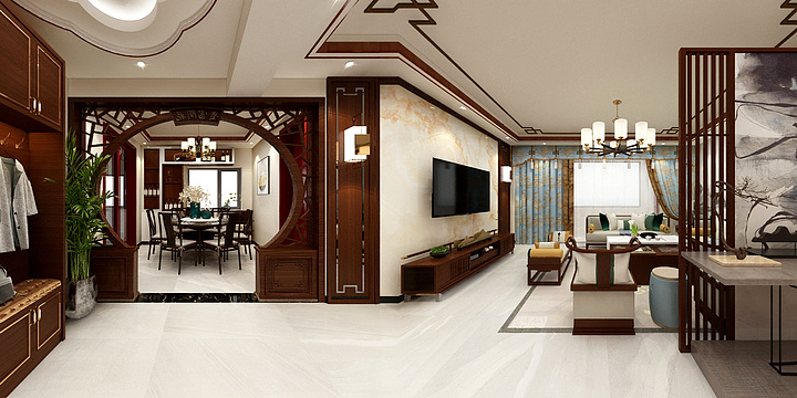 陈设软装设计-晶晶姐姐家-装修设计方案