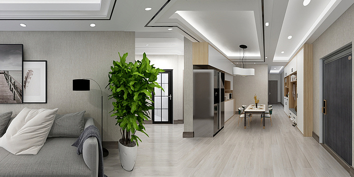 禹志斌-荥阳中森蓝山玖玥全景户型图-装修设计方案