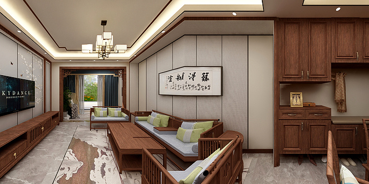 俊h-中式2-装修设计方案