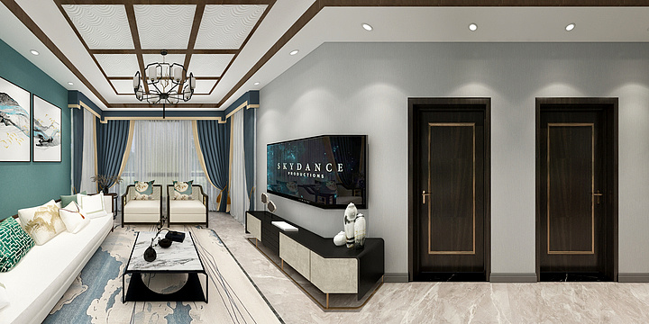 DW戴维-半山.首府-78.93平方-装修设计方案