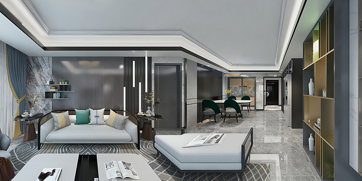 意品丨设计装饰-龙光·阳光水岸21702（现代轻奢）-装修设计方案