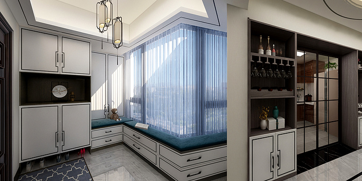 303室内设计-杏林苑---刘姐-装修设计方案