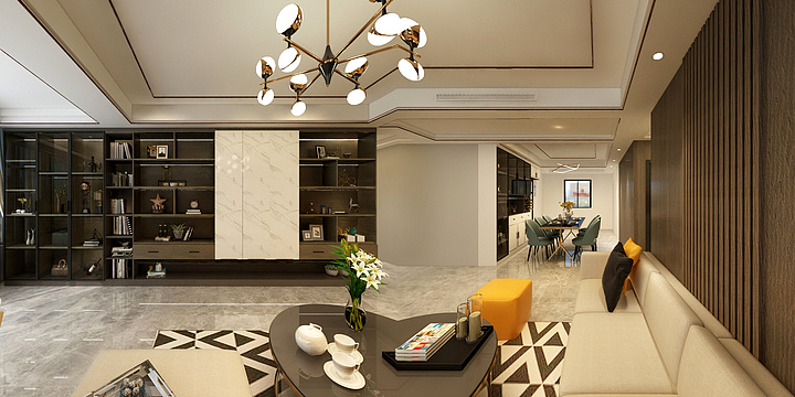 one丨day-吾悦三期3#1406-装修设计方案