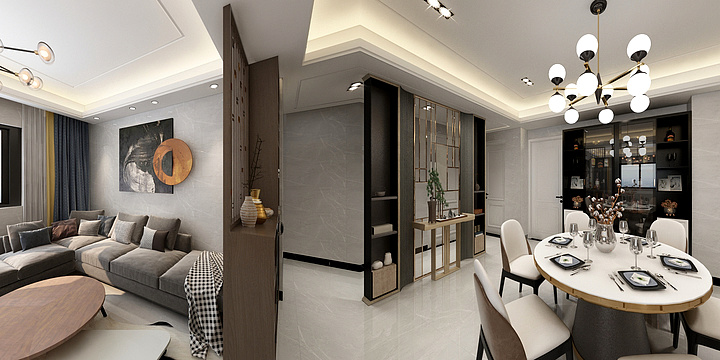 设计师彭文龙-清溪花园伯伯家-装修设计方案