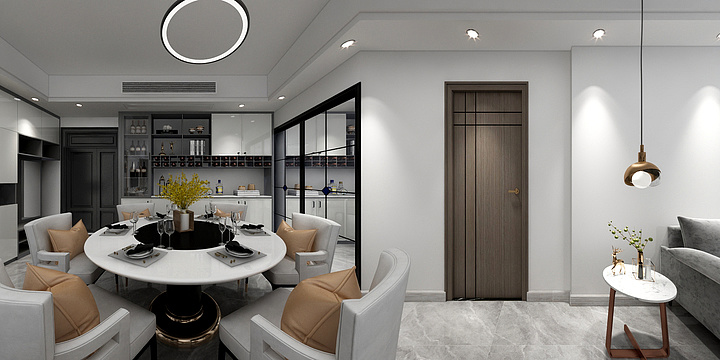 @liukun-奥园梅江天韵-中式-装修设计方案