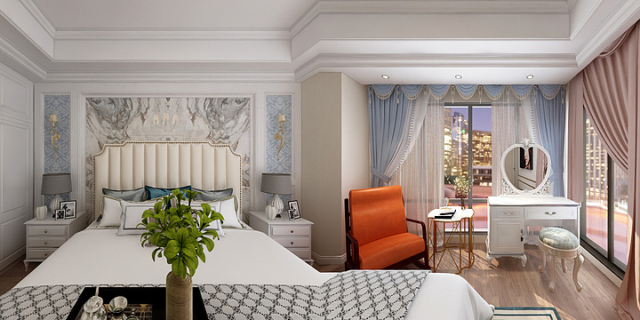 圆创装饰丨Ruan-龙腾玺苑1层2层-装修设计方案