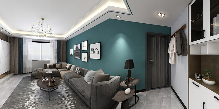 陈建炜-育贤花园17栋302XG-装修设计方案