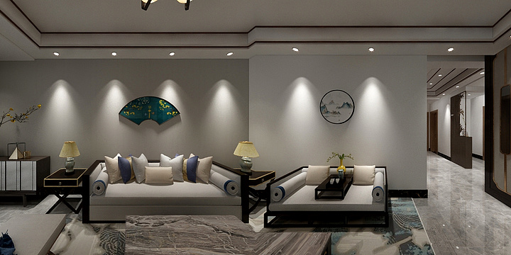 名人装饰申雪-南滨一号3-3-402-装修设计方案