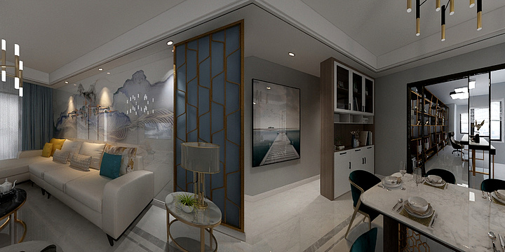 圣匠装饰-悦玲珑 酷家乐-装修设计方案