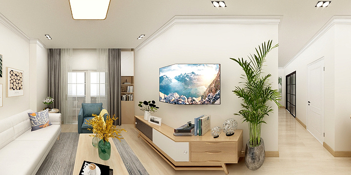 CGkujiale-江南之星14-3403-Mode-装修设计方案