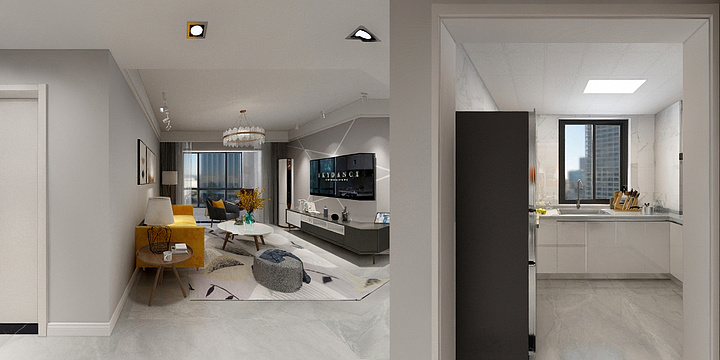 ASong设计-沈总效果图-装修设计方案