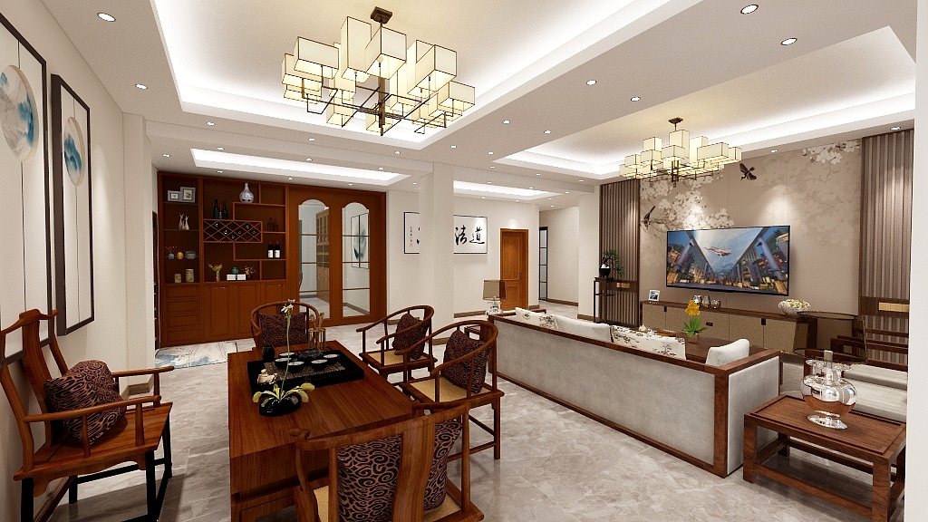 龙胜鼎尚装饰-和平路边酒店-5楼-装修设计方案