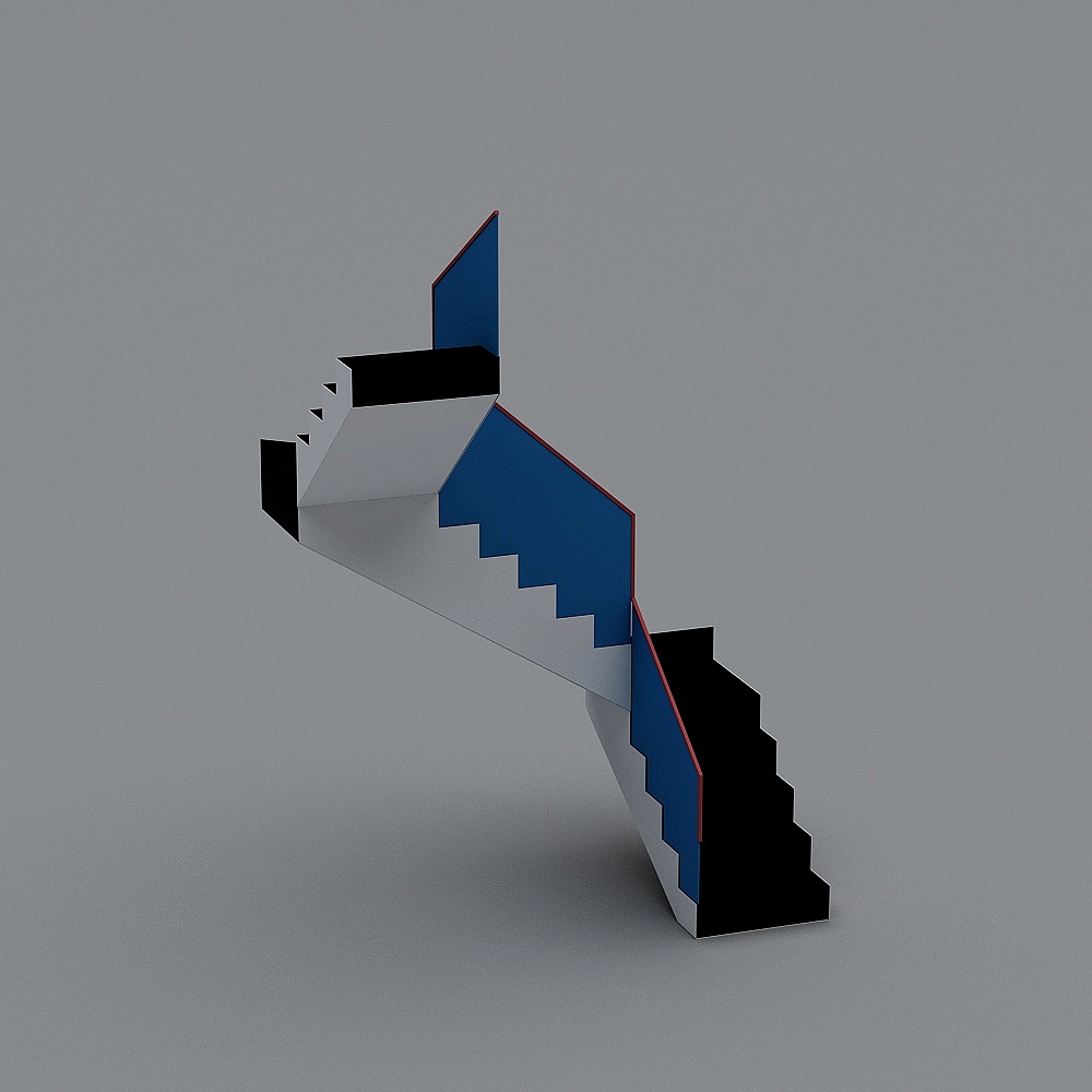一楼楼梯3D模型