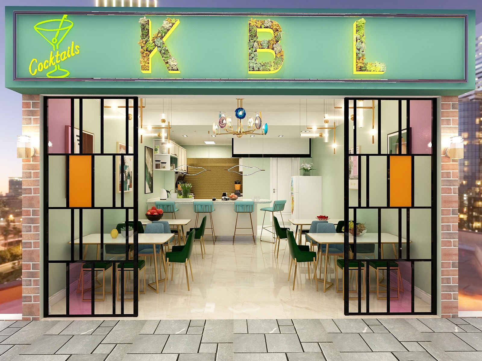 白秀清-营养俱乐部-装修设计方案