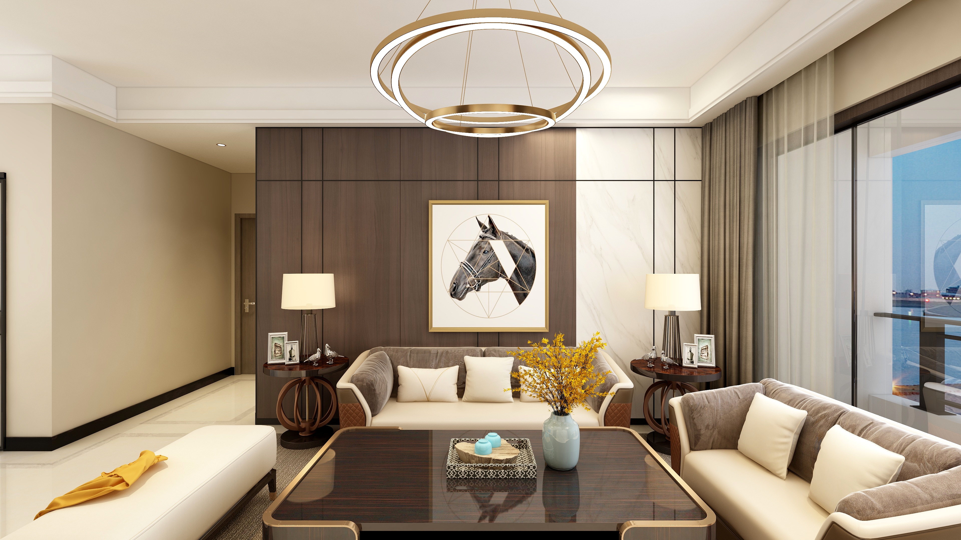 冯子浩-意式轻奢装修效果图