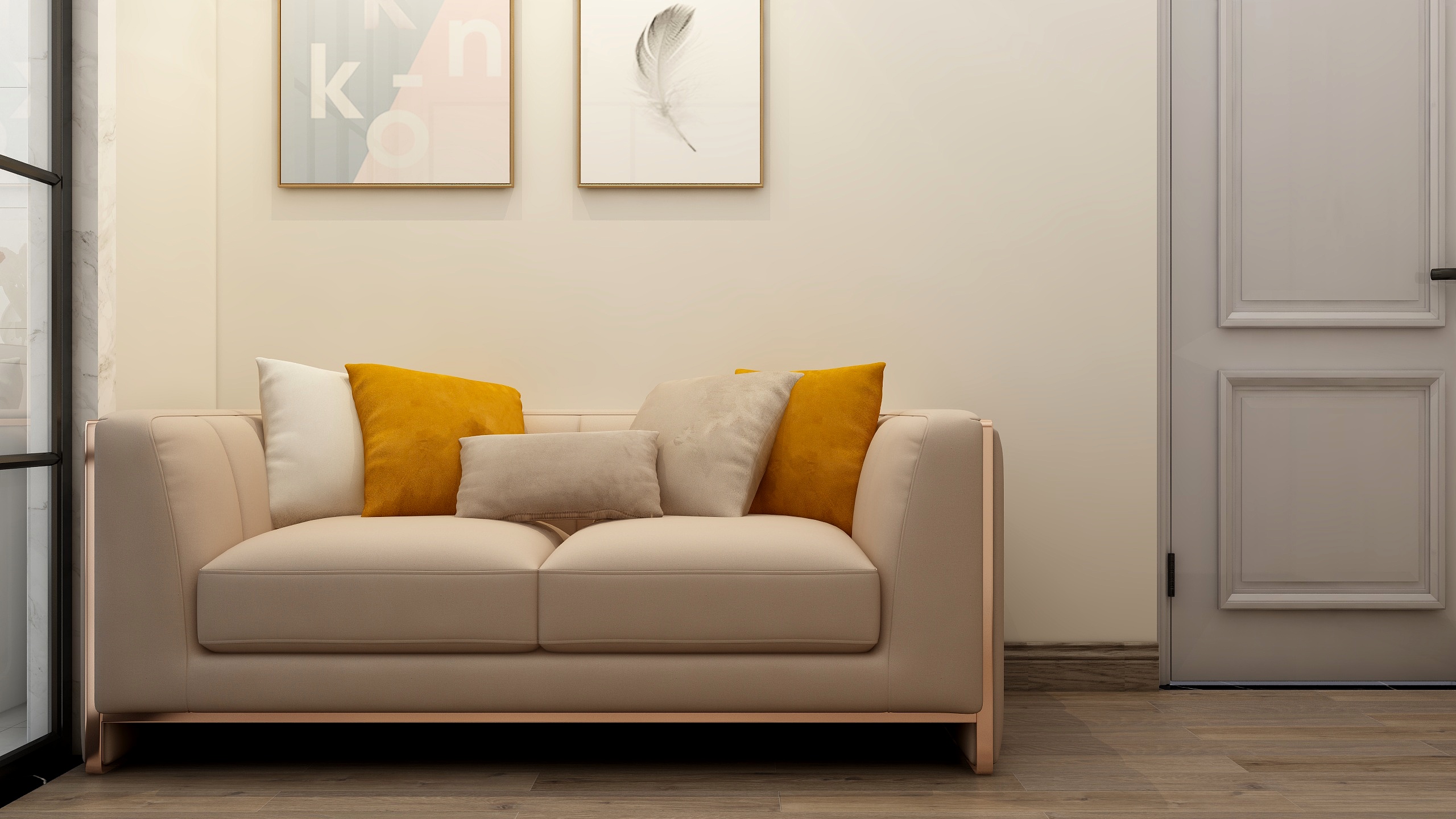 装修设计陈先生-147方现代三居装修效果图