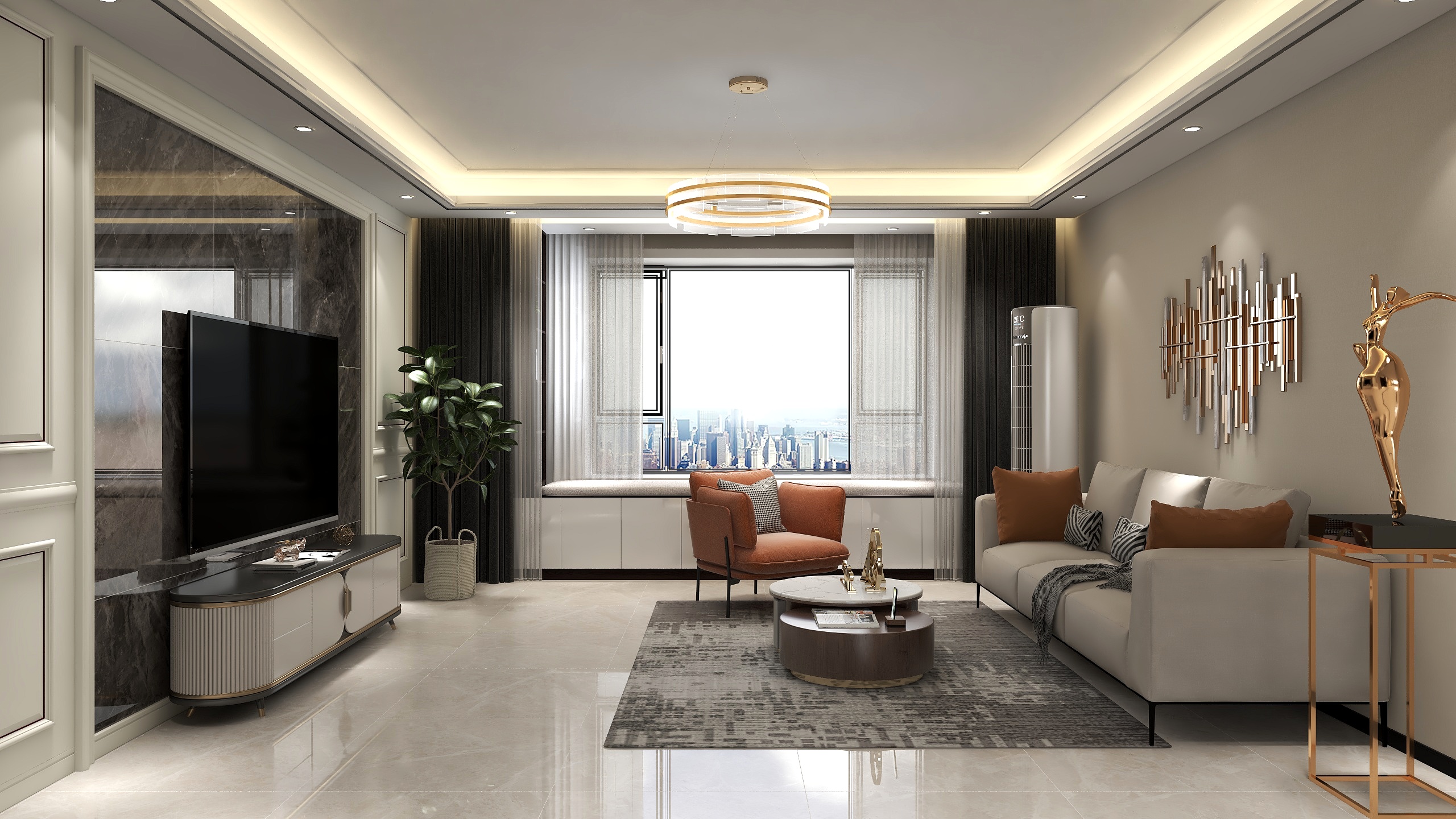 申龙哲-大洋雅苑A-装修设计方案