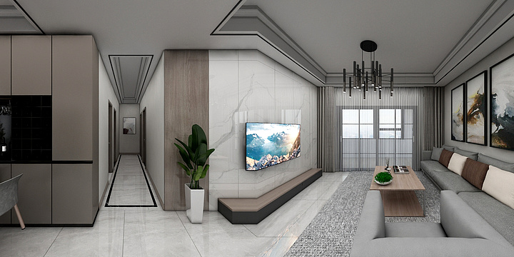 zcg钟-橄榄城12号楼边套-装修设计方案