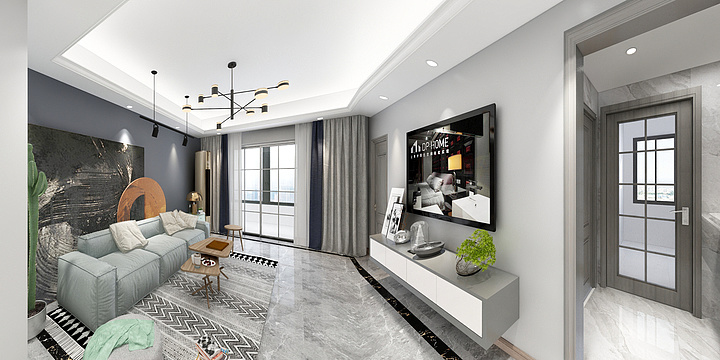 刘涛17764058969-金地仟佰汇1-2-1303-装修设计方案