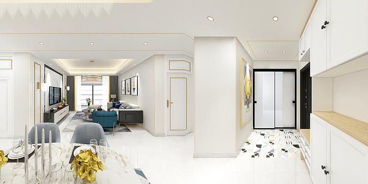 柒月小艾-中央公园28-2-802-装修设计方案