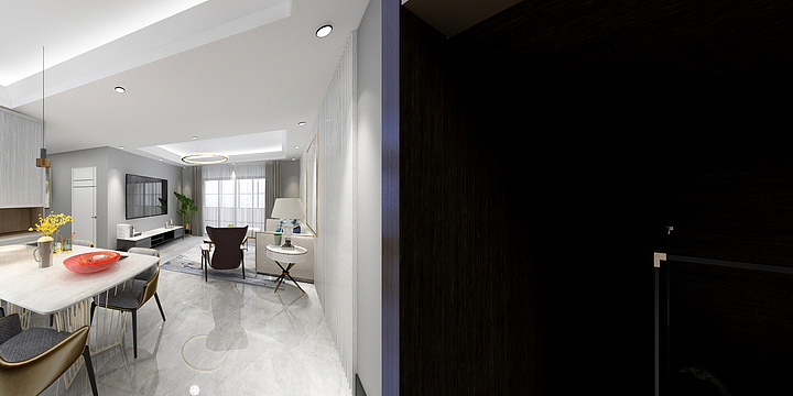 小肥杨杨娟-华宇旭辉锦绣广场-装修设计方案