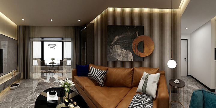 DesignerDong-景河苑-装修设计方案