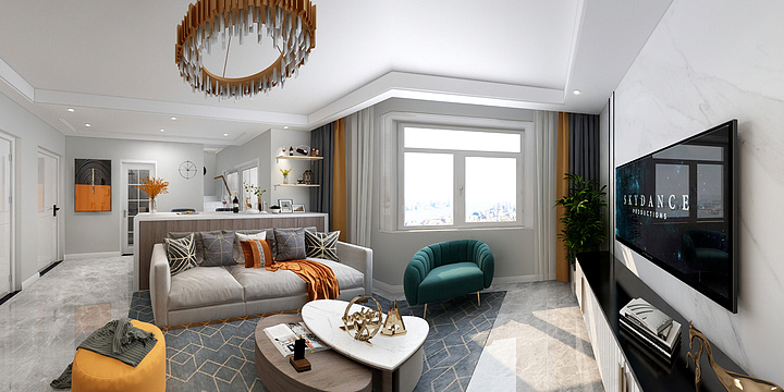 業余設計師-璟园2#1-502-孙石乔白艳艳(现代风格)-装修设计方案