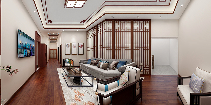 y98-尝清阁二楼盛世装饰17688616328-装修设计方案