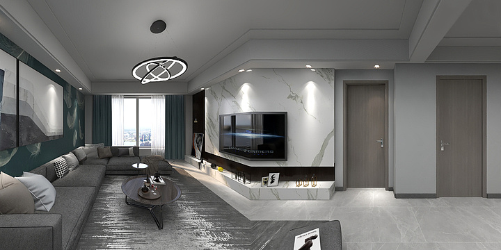 空间艺术工作室R-汪清130-装修设计方案