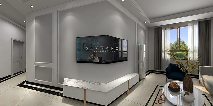 资中謙禾設計陳傑-马鞍-张哥雅居-装修设计方案