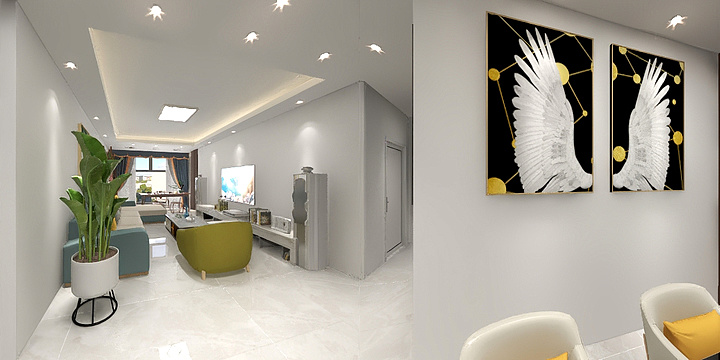 长汀宏业装饰-汀州郡10-205 谢总-装修设计方案