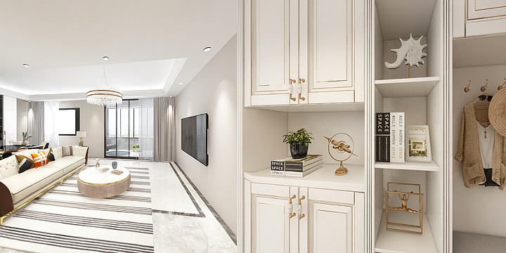 彭冬燚erwin-蓝湖九郡北楼B户型-装修设计方案