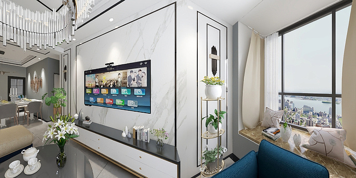 Chrystalluo-皇庭国际1号-装修设计方案