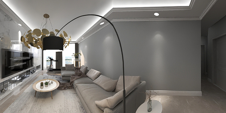 彭冬燚erwin-蓝湖九郡北楼A户型-装修设计方案