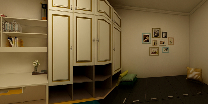 ForevertzmK-永宁一期榻榻米效果-装修设计方案