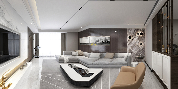 全景效果图6-未命名户型图-装修设计方案