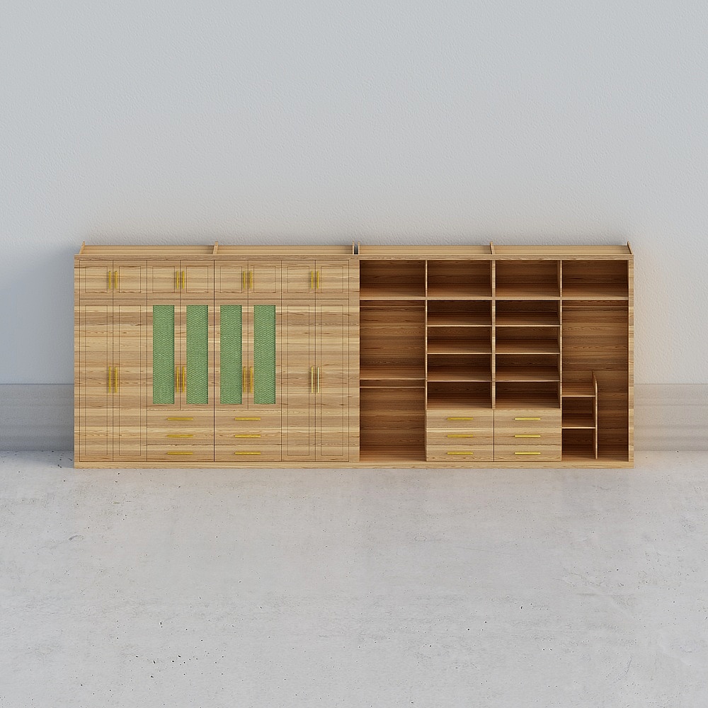 主卧衣柜-展示