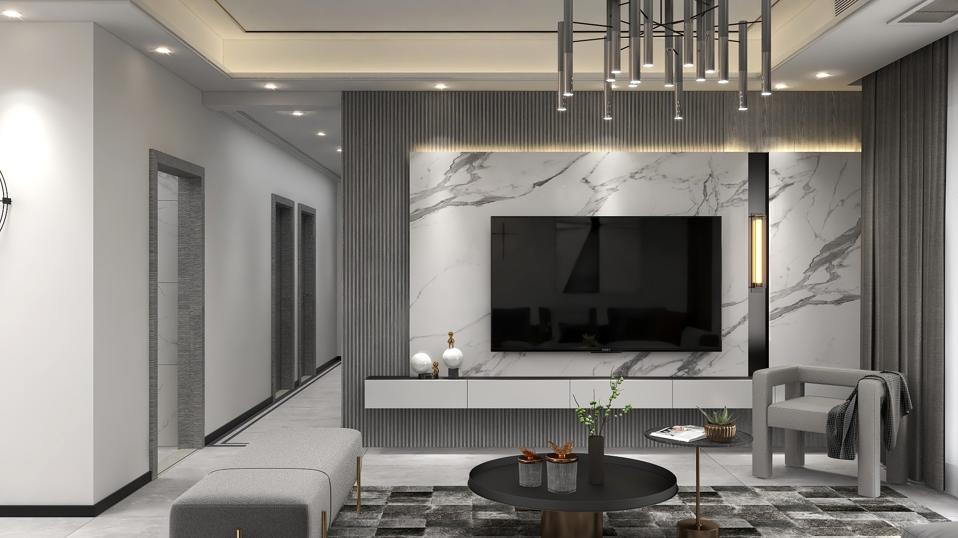 QC設記-现代简约装修效果图