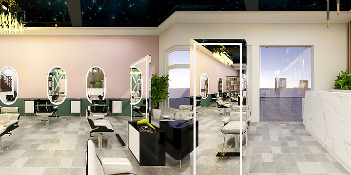 星空间丨袁思路-粉系星空-装修设计方案