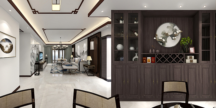 Tsiang丶-美的翰湖苑-装修设计方案