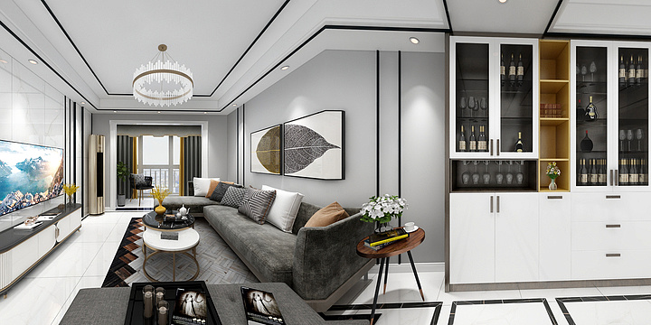 TX王聪-御澜山陈姐-装修设计方案