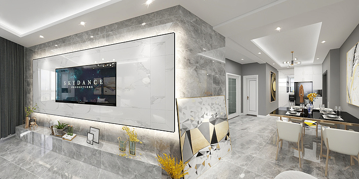 绘家设计工作室-乾润学府4-3-202-装修设计方案