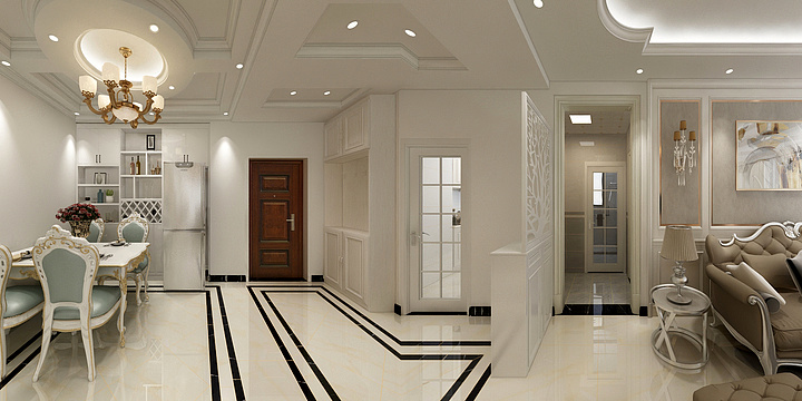 临沂市天FZYG-唐府雅居-简欧设计-装修设计方案