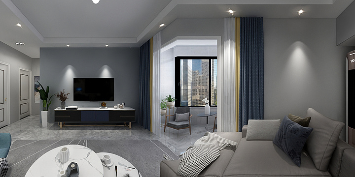 阿薇姐姐-正大华庭3201-装修设计方案