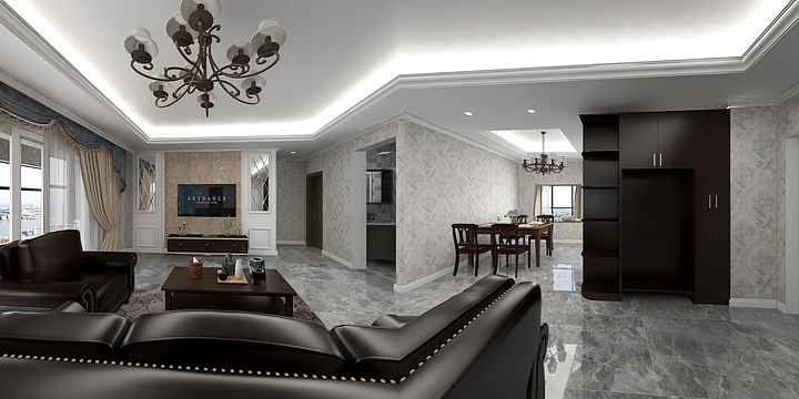 杰辉装饰丨何辉-考核户型-装修设计方案