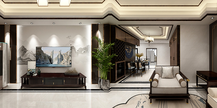 林希-罗岩新村-装修设计方案