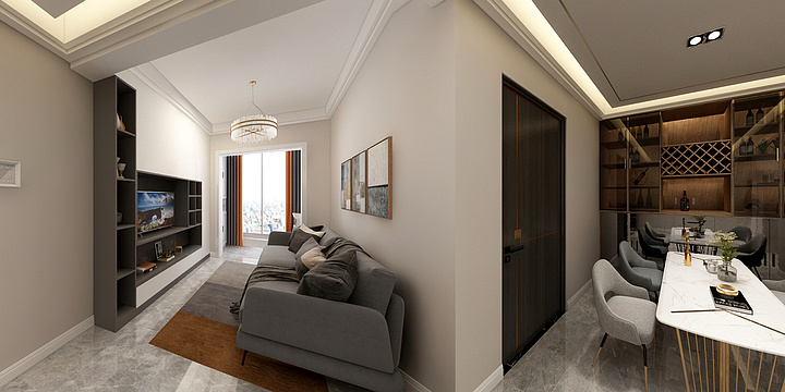 室内设计飞哥-南湖荟7-10666-装修设计方案